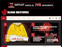 Tablet Screenshot of bloodbrothers.es